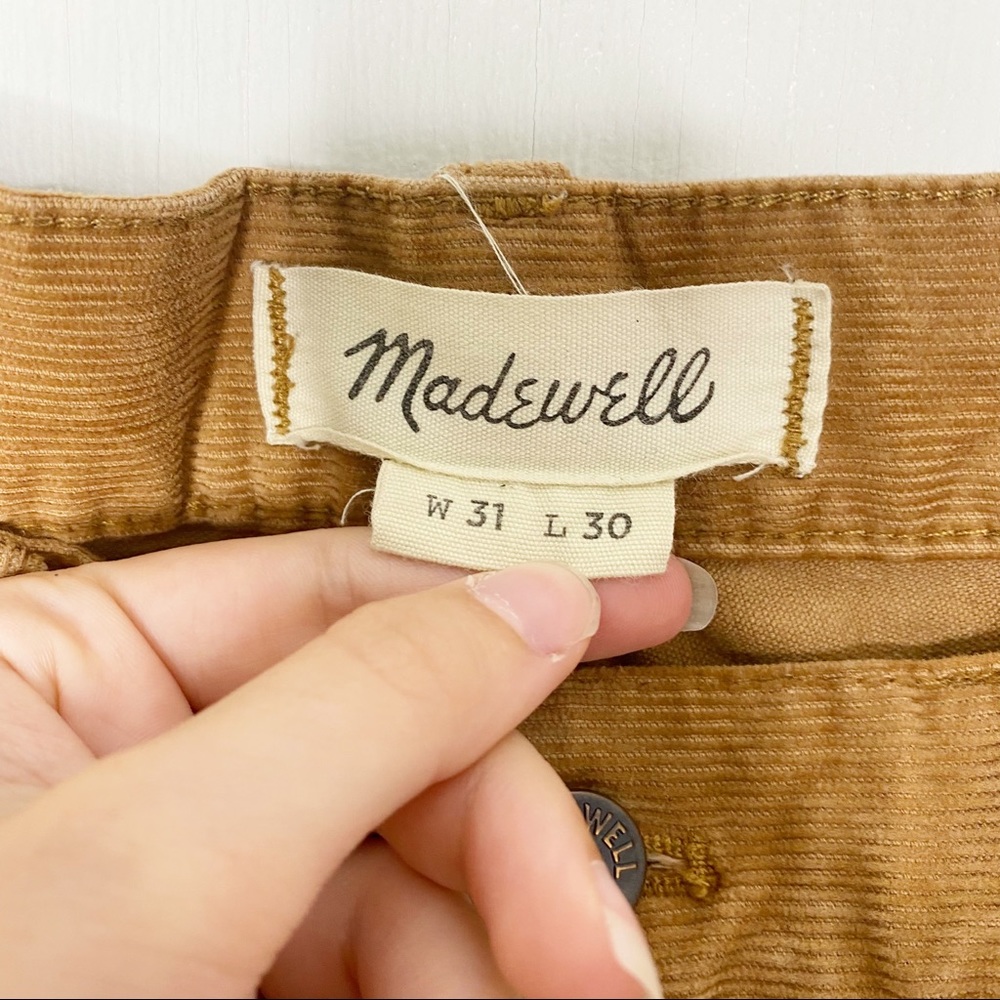 Madewell Slim Corduroy Jeans - Picture 5 of 8